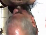 Amateur gym cruising x videos with str8 bears in public toilets masturbating action.